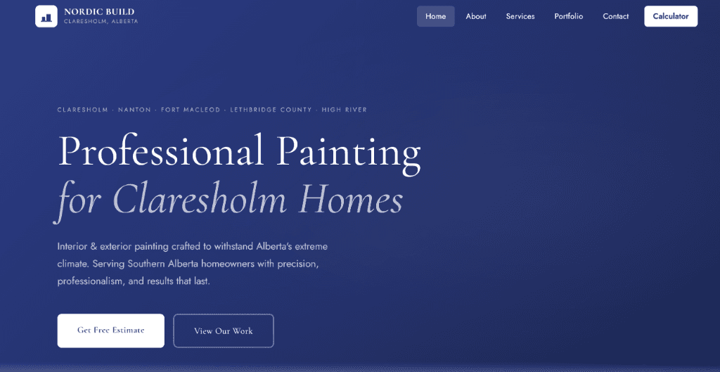 Paint Contractor Screenshot